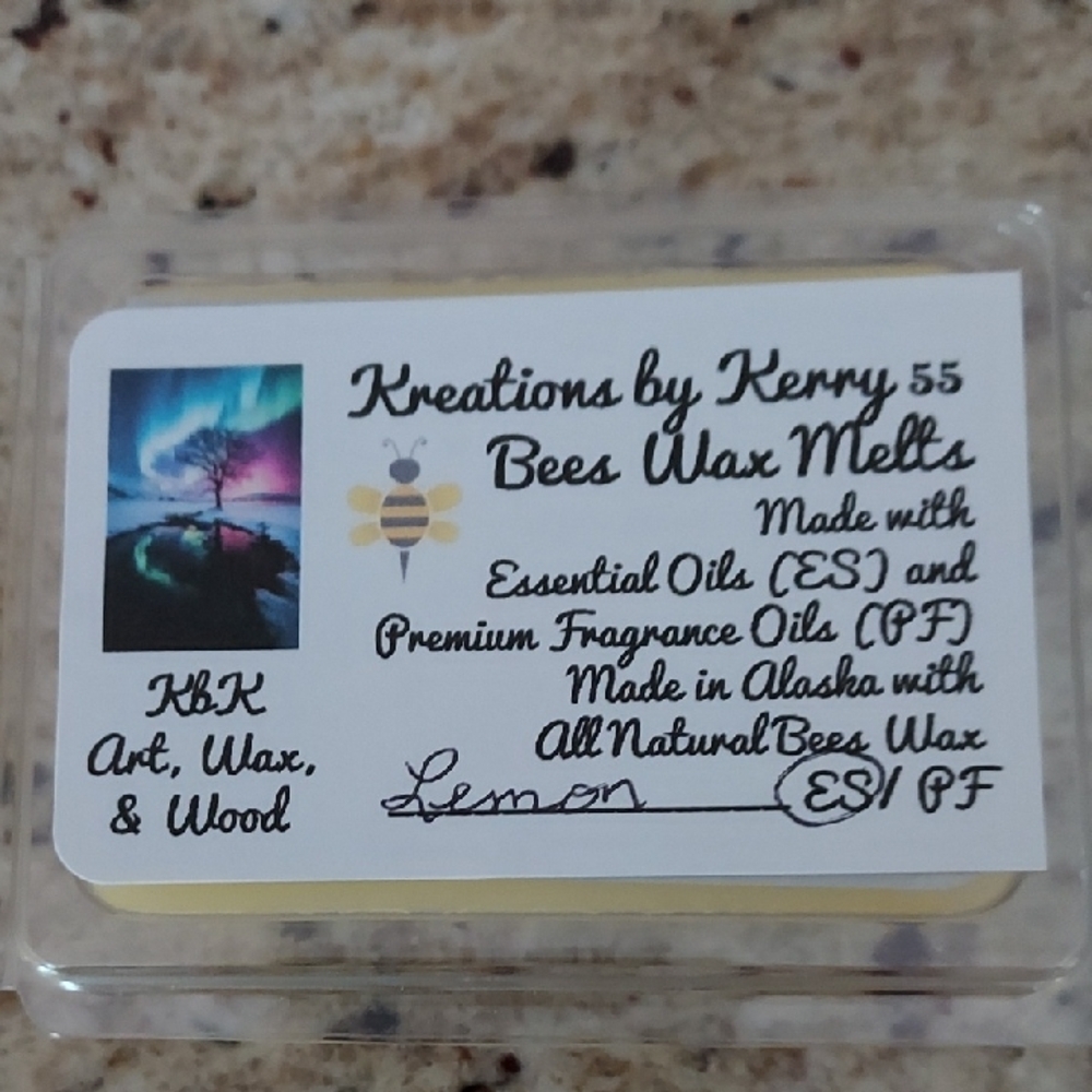 Lemon Bees Wax Melts